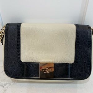 Kate Spade purse in cream/black